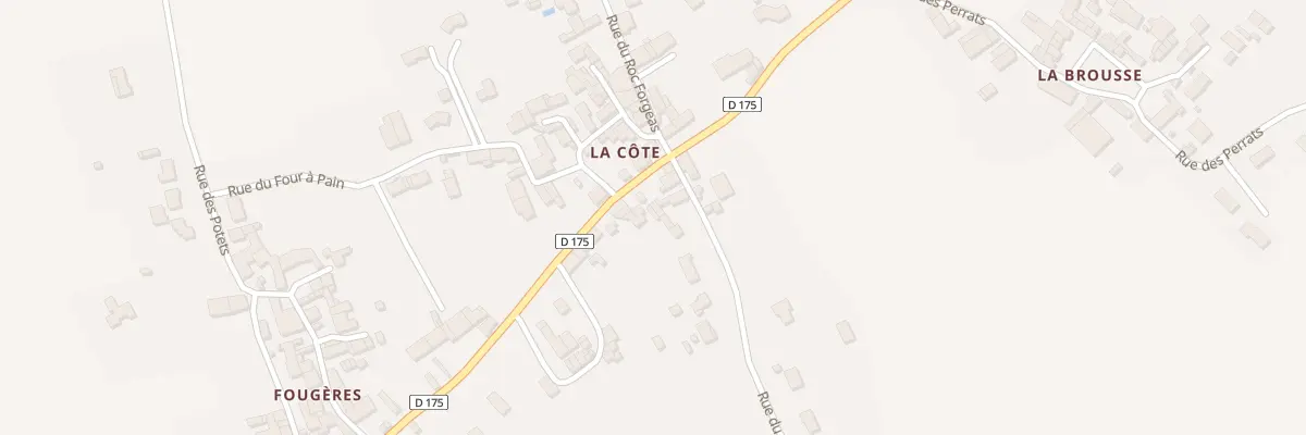 Plan du 416 Rte de Saint-Claud à Agris