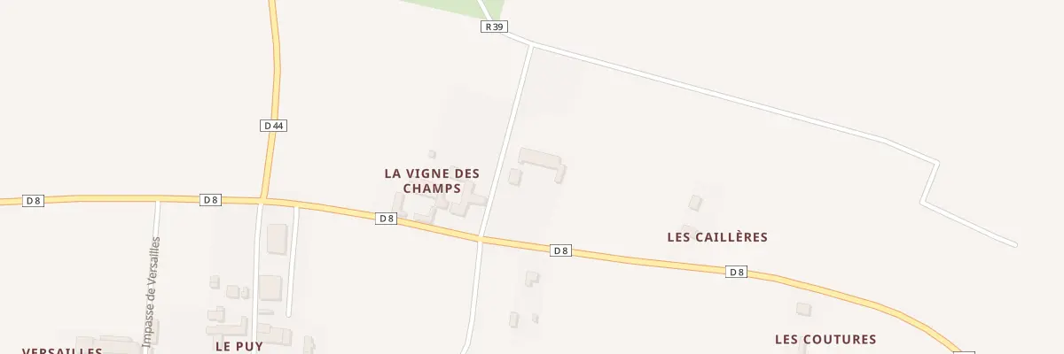 Plan du 63 Les Cailleres à Cravant-les-Côteaux