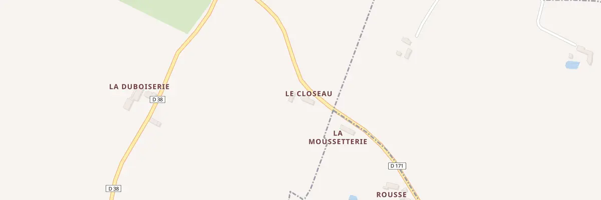 Plan du 5097 Le Closeau à Avesnes-en-Saosnois
