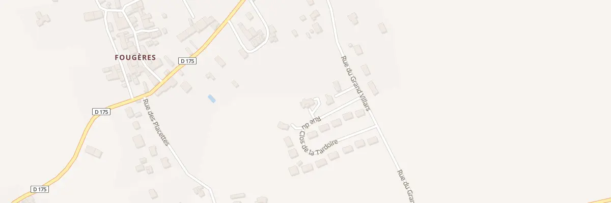 Plan du 82 Rue du Clos de la Tardoire à Agris