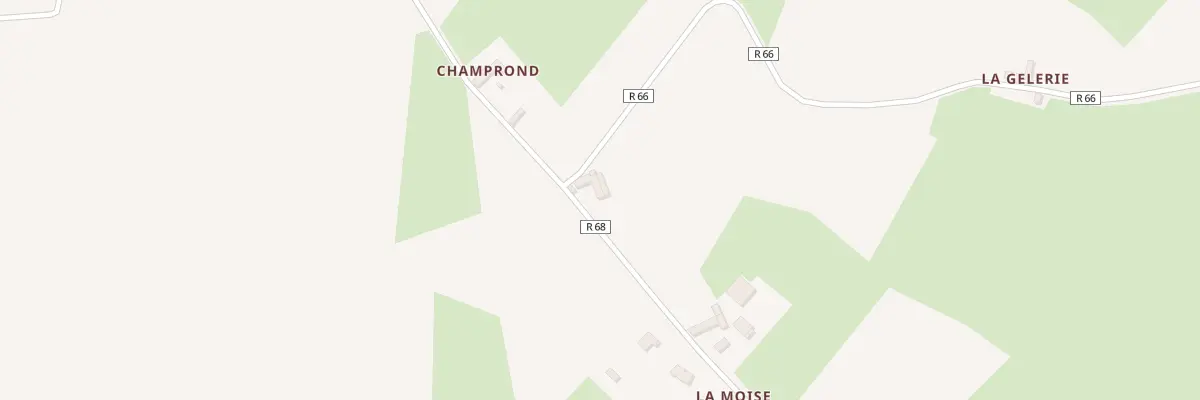 Plan du 3 Champrond à Marigné-Laillé