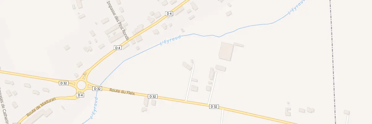 Plan du 224 Bourg d’Abren Vieux à Saint-Pierre-d’Eyraud