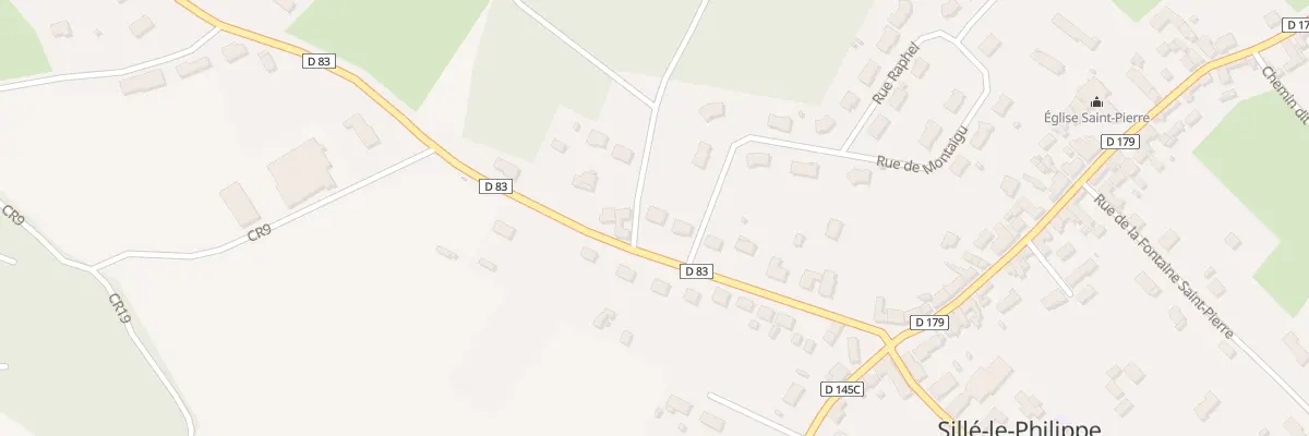 Plan du 12 Che de la Butte à Sillé-le-Philippe