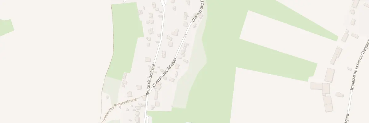 Plan du 12 Che des Falaises à Saint-Léonard