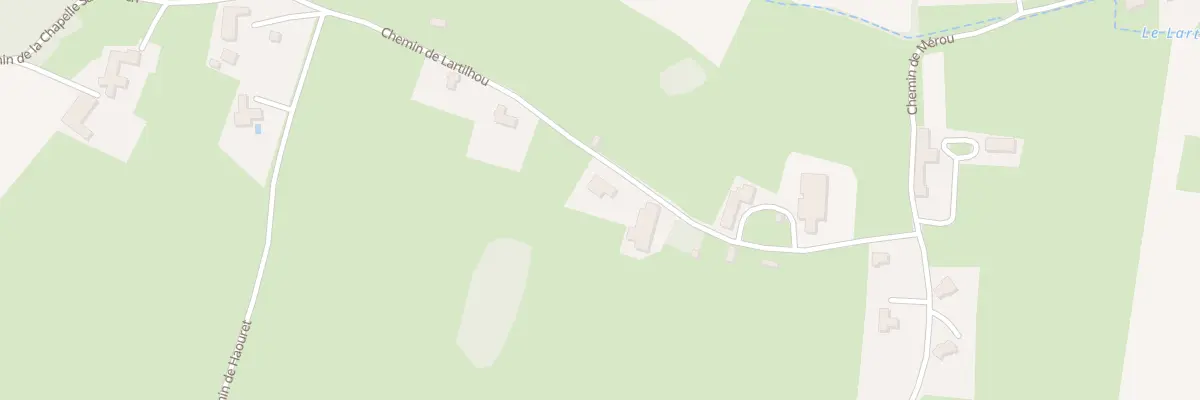Plan du 5 Che de Lartilhou à Fontrailles