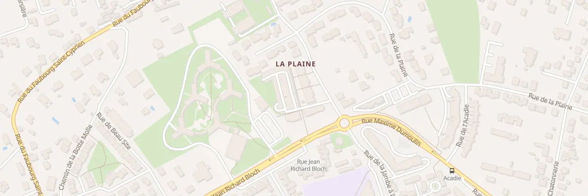 Plan du 34 Rue de la Jambe à l’ane à Poitiers