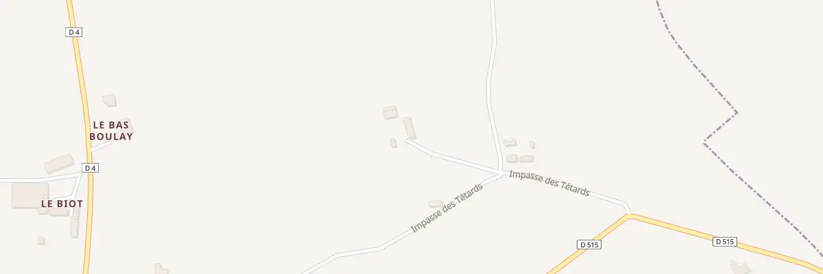 Plan du 93 Le Boulay à Montchevrel