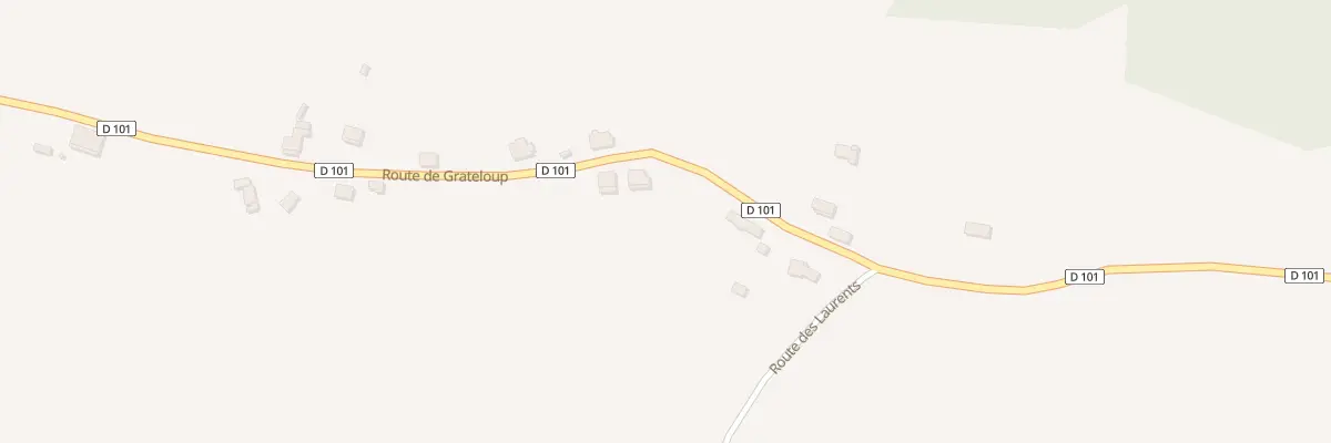Plan du 894 Rte de Grateloup à Varès
