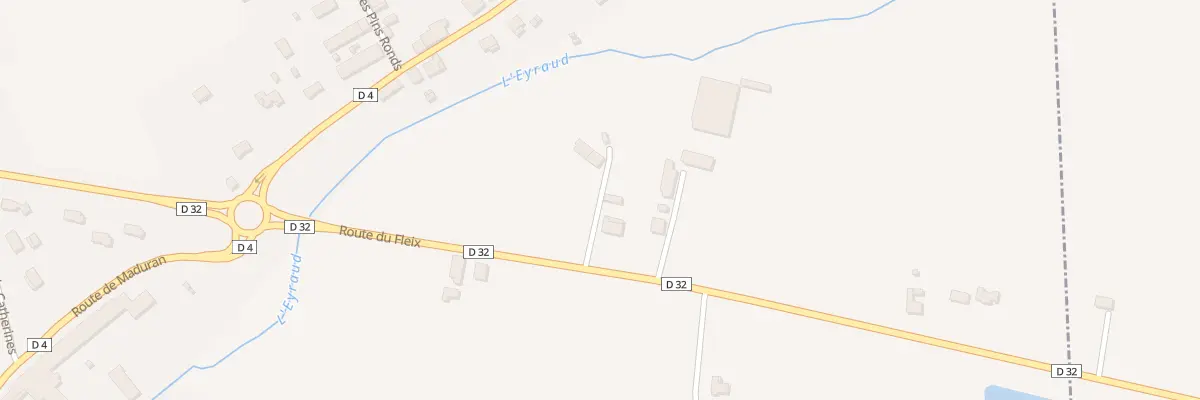 Plan du 420 Rte du Fleix à Saint-Pierre-d’Eyraud