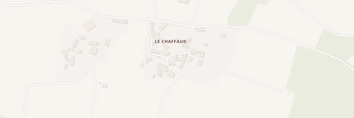 Plan du 3 Le Chaffaud à Savigné