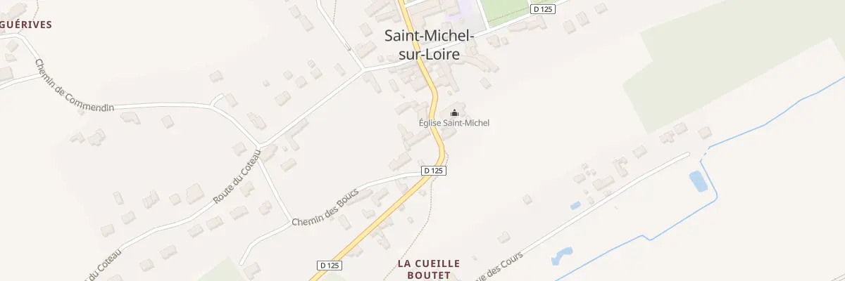 Plan du 10 Rue du 8 Mai 1945 à Coteaux-sur-Loire