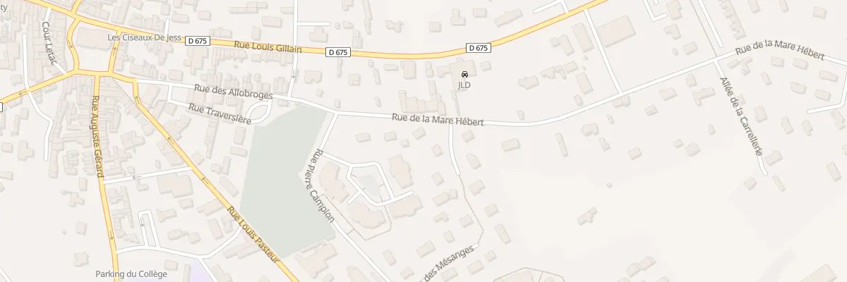 Plan du 168 Rue de la Mare Hébert à Beuzeville