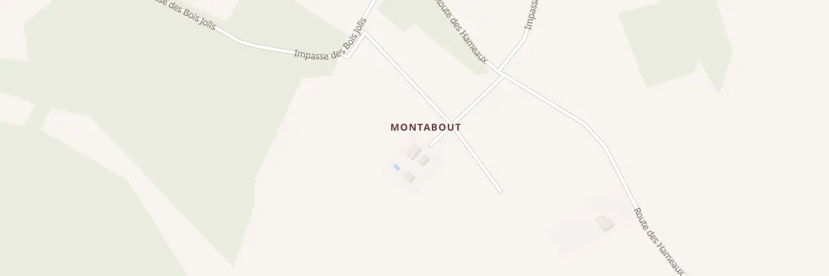 Plan du 159 Montabout à Bertric-Burée