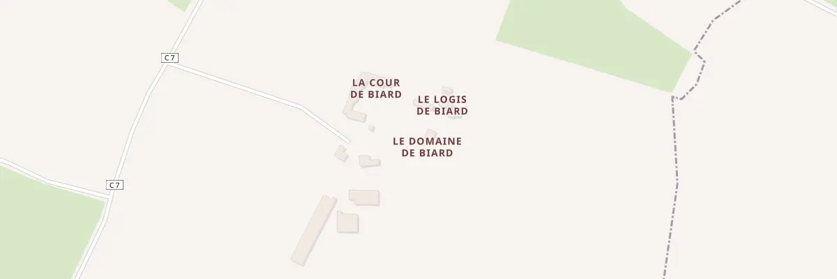 Plan du 5052 Le Logis des Biards à Commerveil