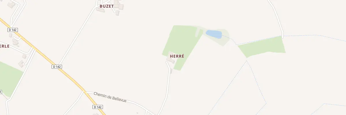 Plan du 5044 A Herre à Cassaigne