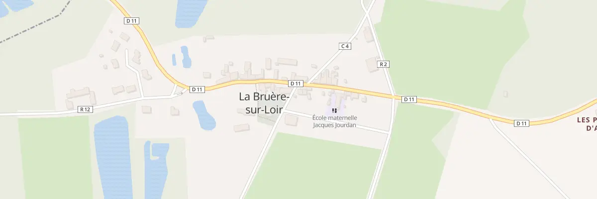 Plan du 1 Rte de Chenu à La Bruère-sur-Loir