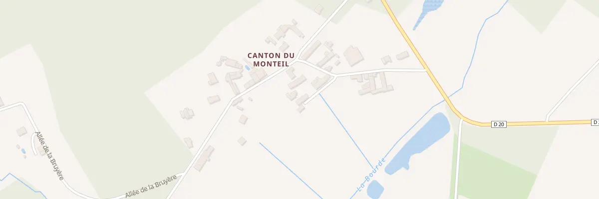 Plan du 5 Le Monteil à Ouzilly