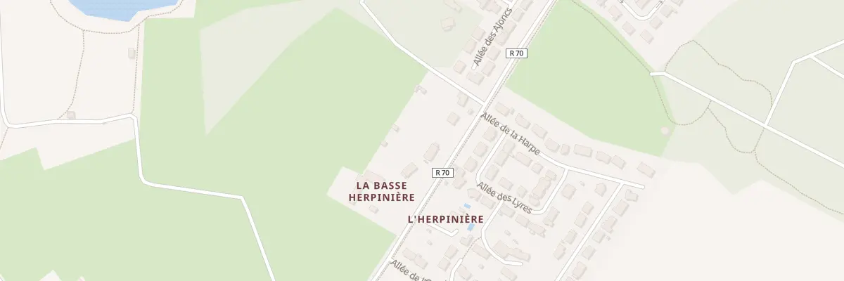 Plan du 6 Rue de L Herpiniere à Parigné-l’Évêque