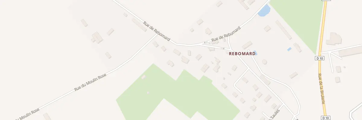 Plan du 451 Rue de Rebomard à Gommerville