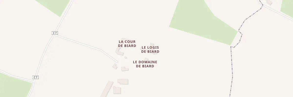 Plan du 5062 Le Logis des Biards à Commerveil