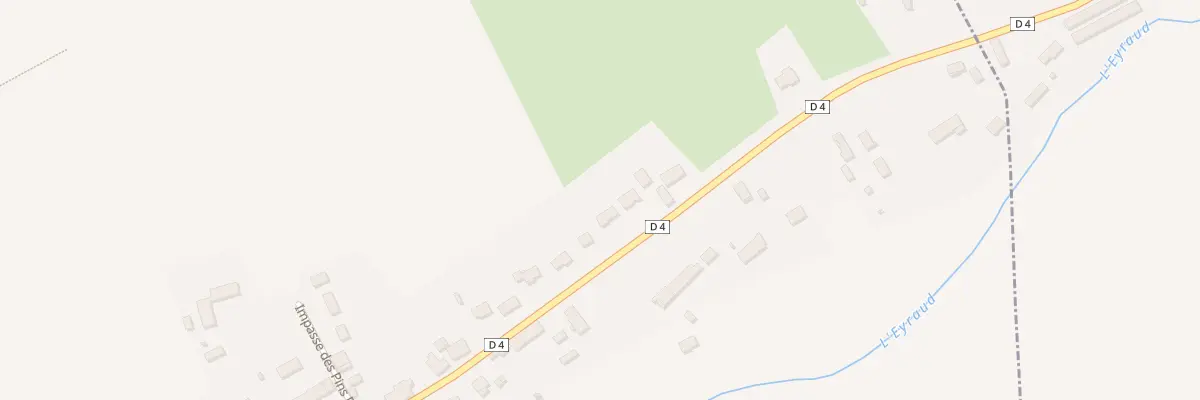 Plan du 41 Rte du Bourg d’Abren à Saint-Pierre-d’Eyraud