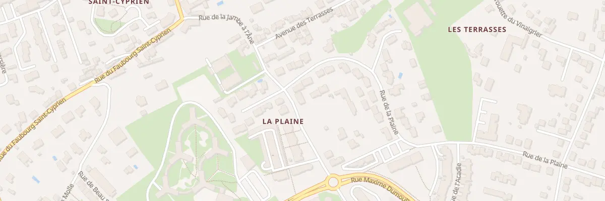 Plan du 33 Rue de la Jambe à l’ane à Poitiers