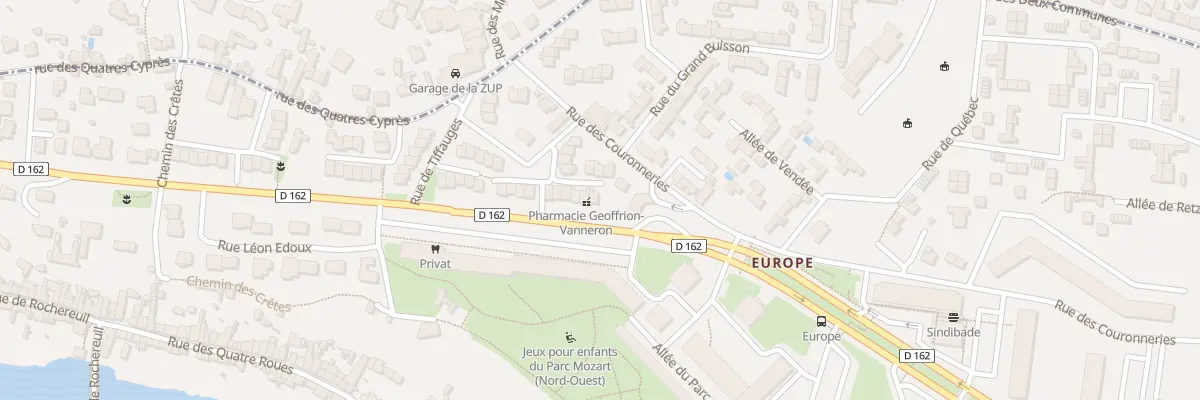 Plan du 40 Rue de Tiffauges à Poitiers
