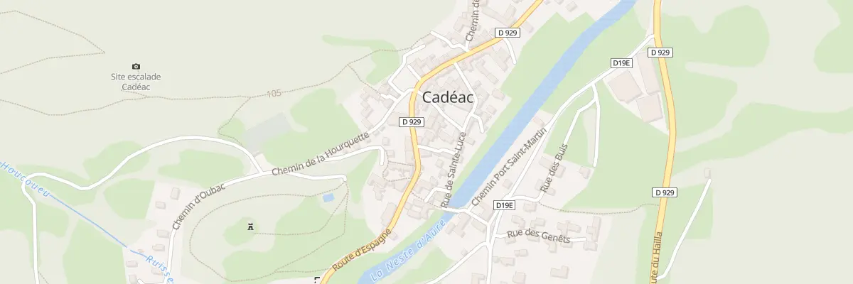 Plan du 5029 Le Village à Cadéac