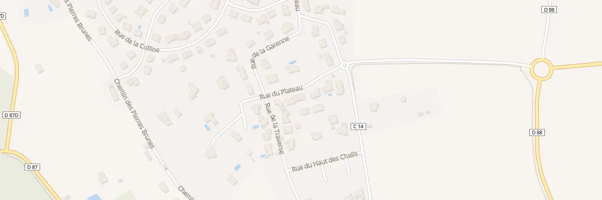 Plan du 9 Rue du Plateau à Smarves