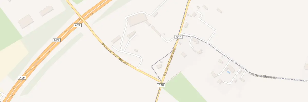 Plan du 1601 Rte de Saint-Romain à Graimbouville