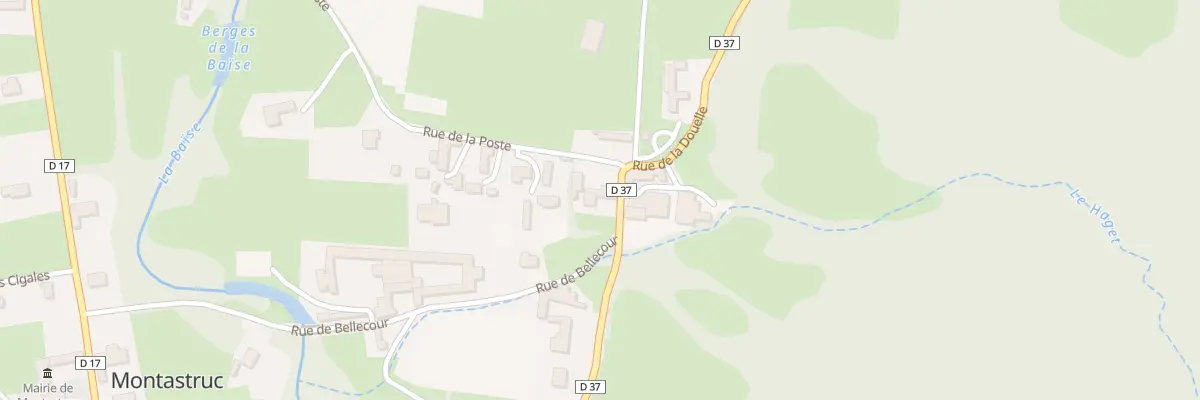 Plan du 21 Rue du Pla à Montastruc