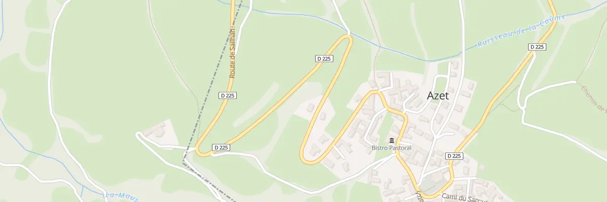 Plan du 5024 Aubac à Azet