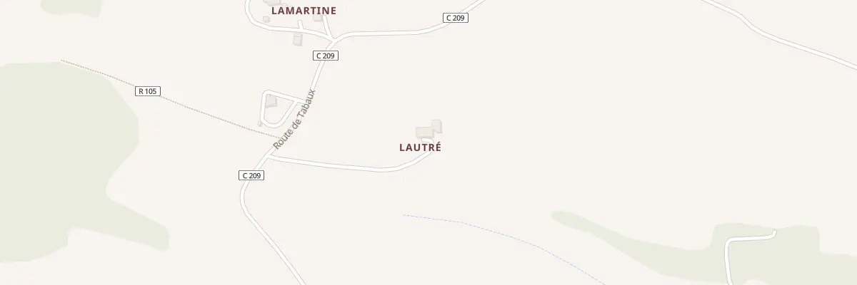Plan du 5041A Lautre à Caillavet