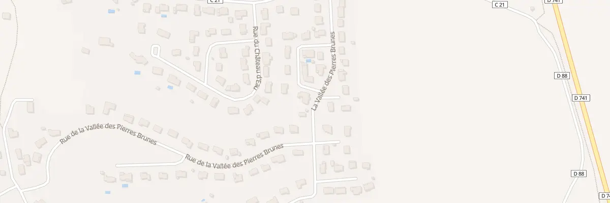 Plan du 12 Rue Dela Vallee Pierres Brunes à Smarves