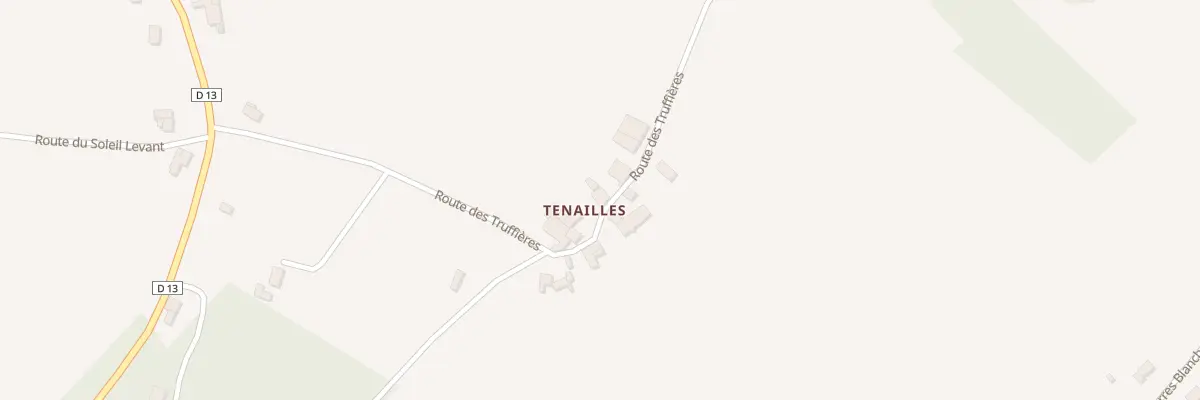 Plan du 92 Tenailles à Saint-Martin-de-Ribérac