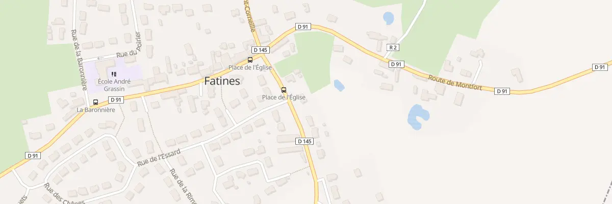 Plan du 7 Rue de Champagne à Fatines