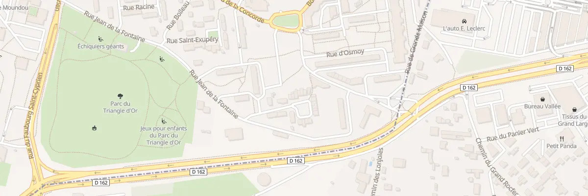 Plan du 3 Rue des Lilas à Poitiers
