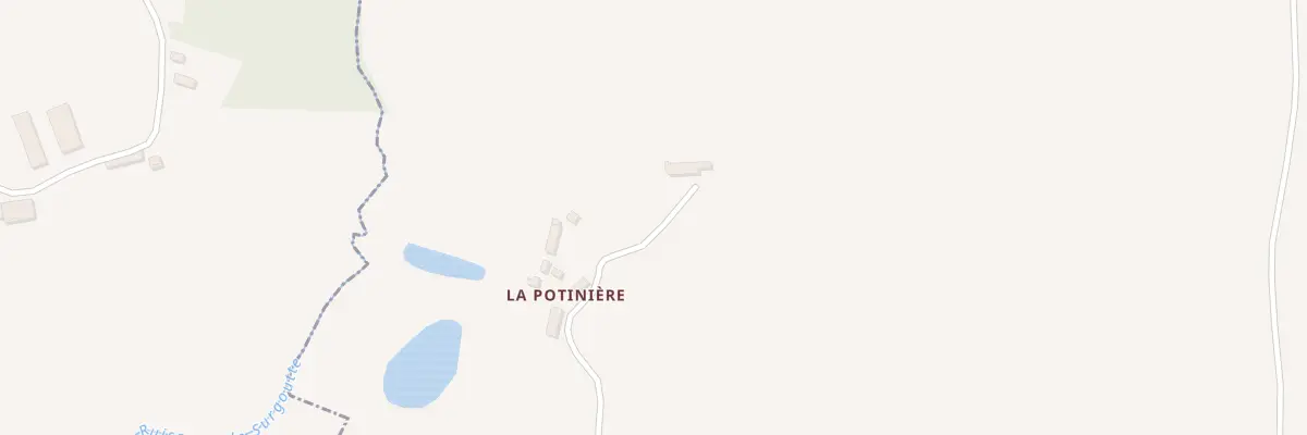 Plan du 4 La Potinière à Ferrières-la-Verrerie