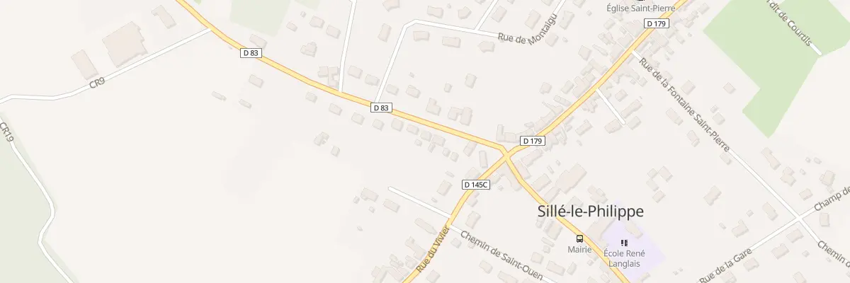 Plan du 5 Rue de la Liberté à Sillé-le-Philippe