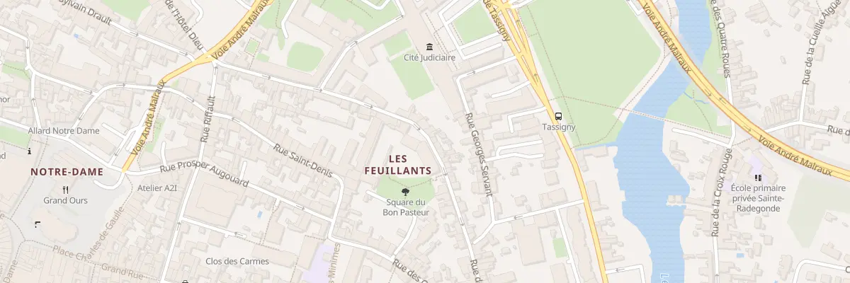 Plan du 34T Rue des Feuillants à Poitiers