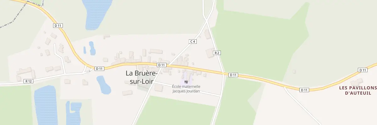 Plan du 4 Rue Principale à La Bruère-sur-Loir