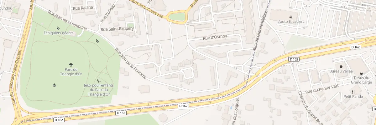 Plan du 8 Rue des Lilas à Poitiers