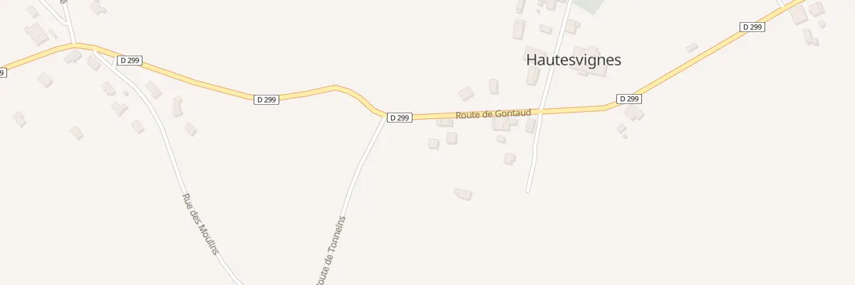 Plan du 7 La Croix à Hautesvignes