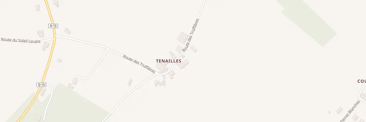 Plan du 91 Tenailles à Saint-Martin-de-Ribérac