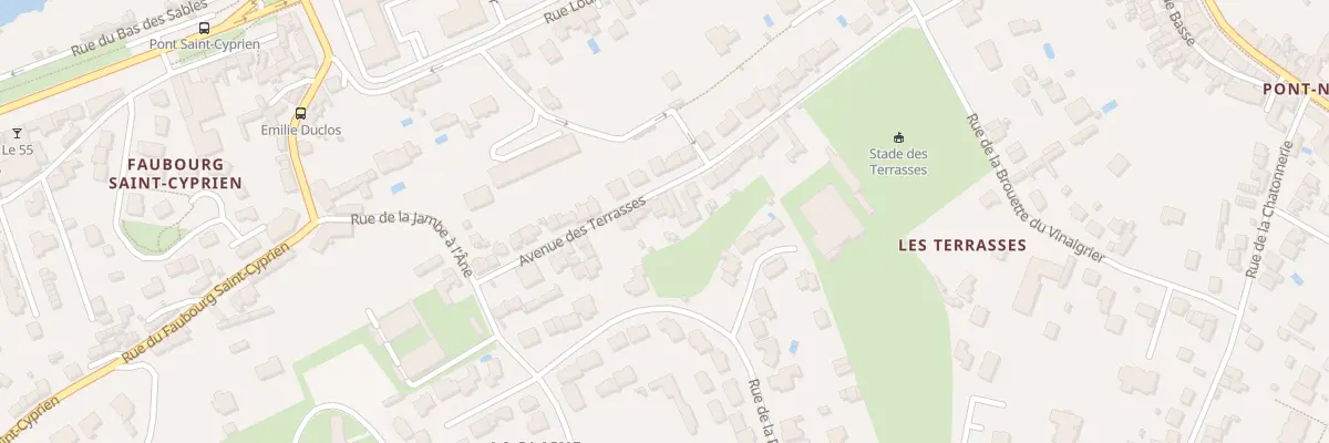 Plan du 33 Av des Terrasses à Poitiers