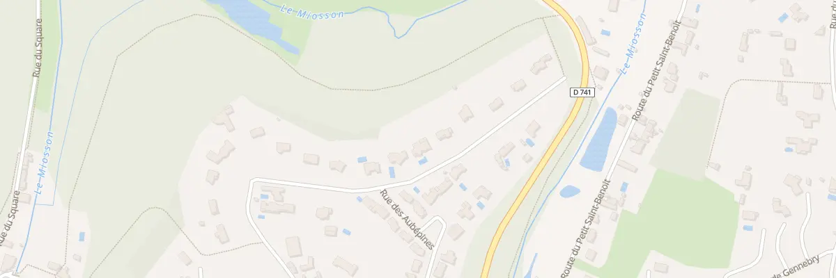 Plan du 21 Rue des Buis à Saint-Benoît