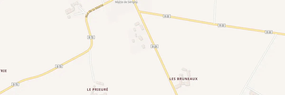 Plan du 16 Le Bourg à Sérigny