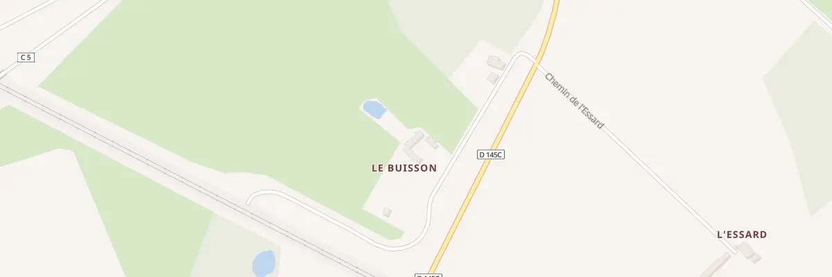 Plan du 5165 Le Buisson à Saint-Corneille