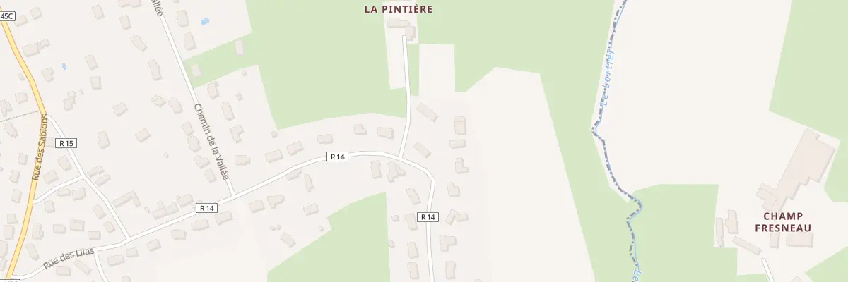 Plan du 25 Che de la Pintiere à Saint-Corneille