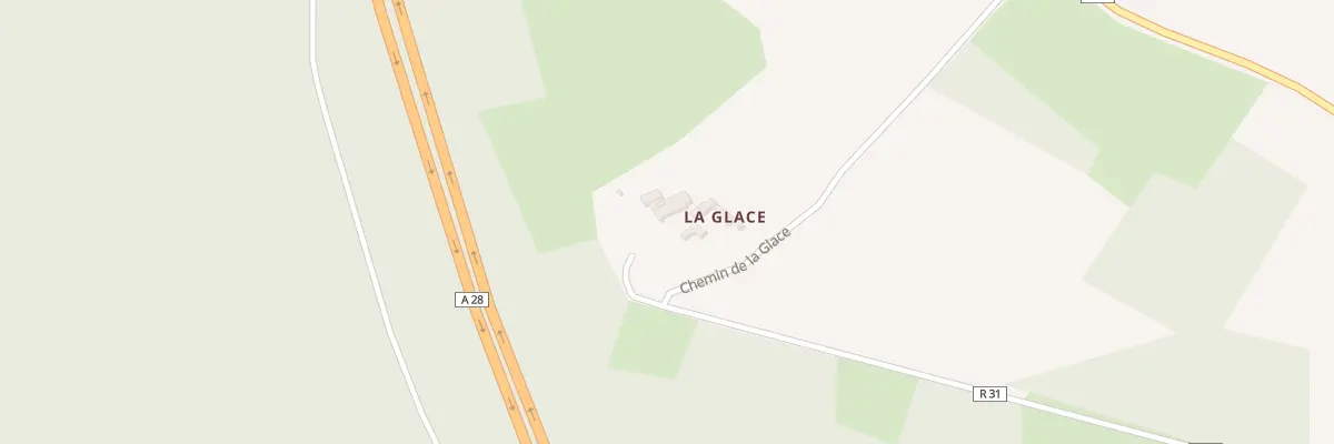 Plan du 5172 La Glace à Lavernat